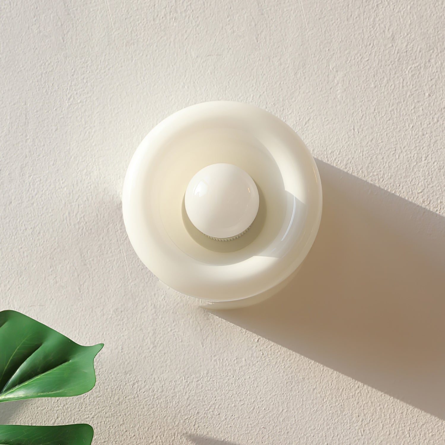 Round Glass Wall Lamp - Lumpaz