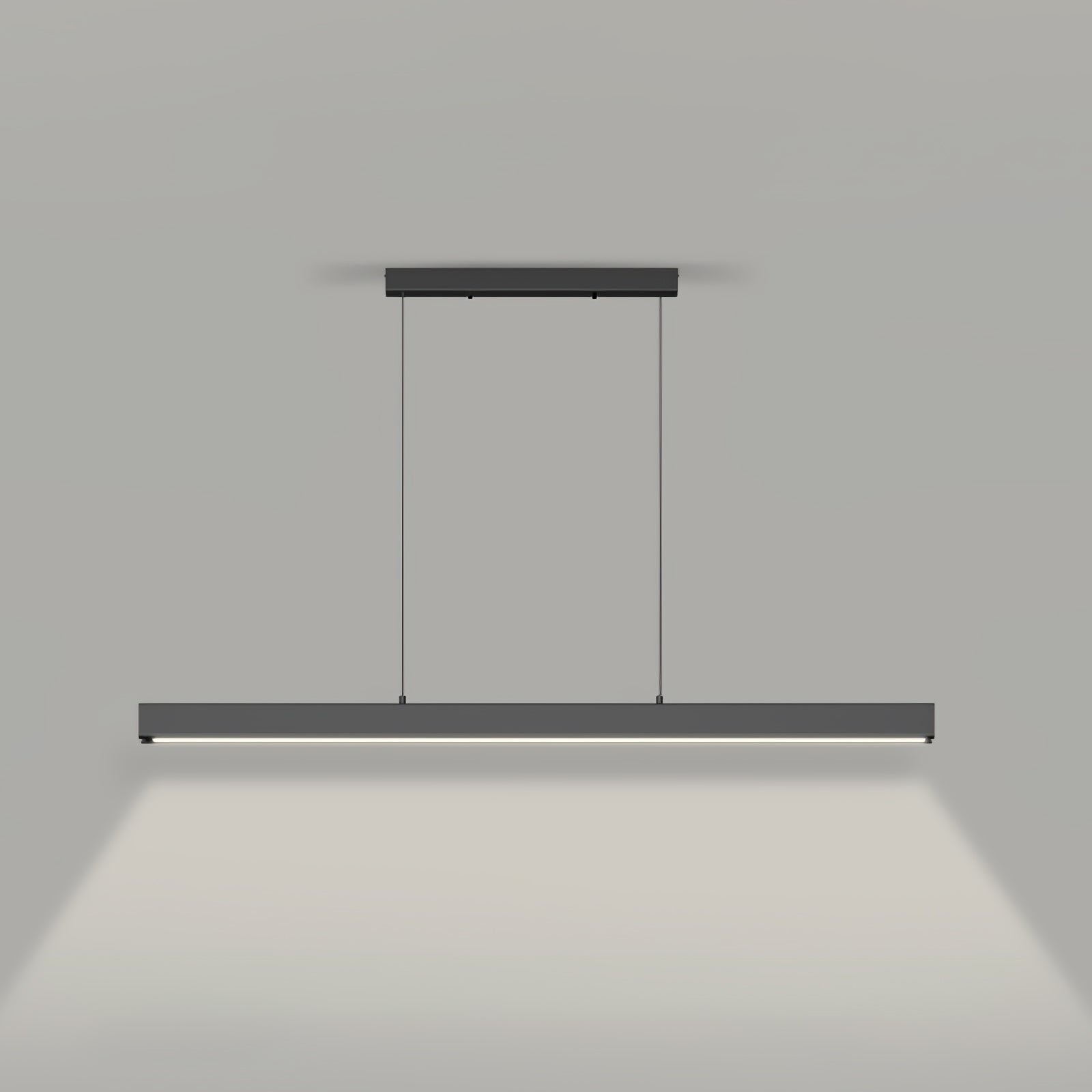 Edge Linear Island Chandelier - Lumpaz