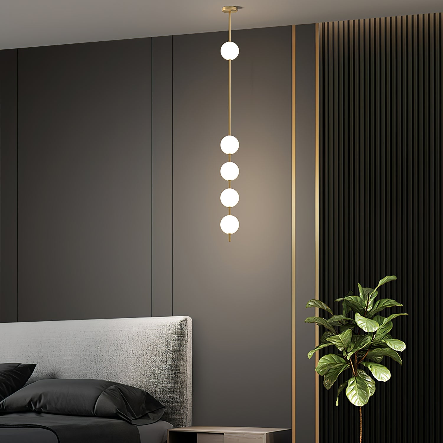 Vertical Balls Pendant Lamp - Lumpaz