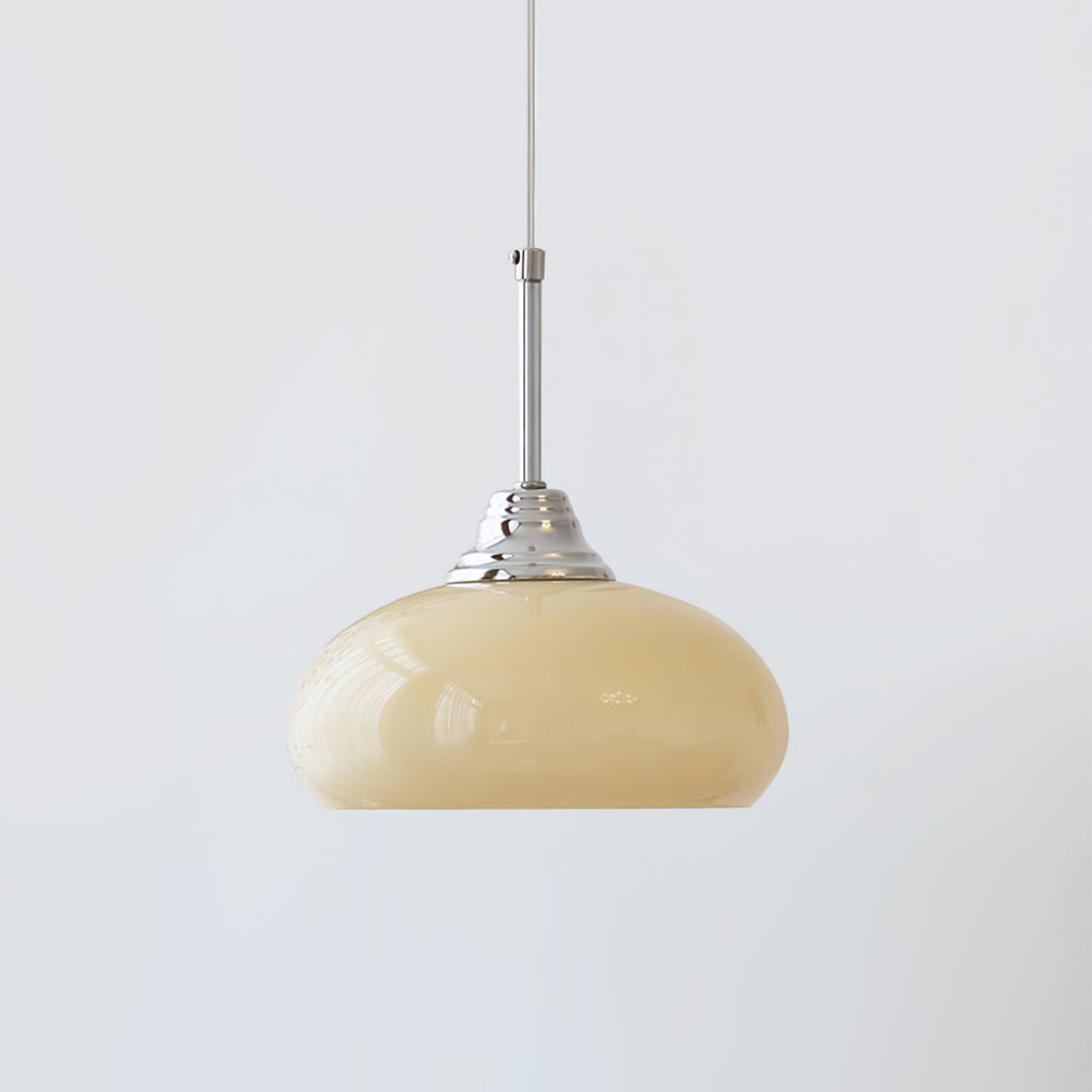 Cream Bell Pendant Lamp - Lumpaz