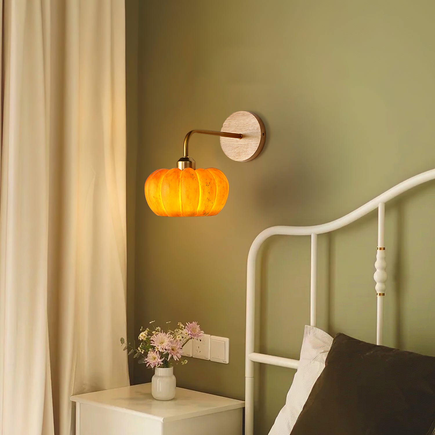 Pumpkin Wall Lamp - Lumpaz