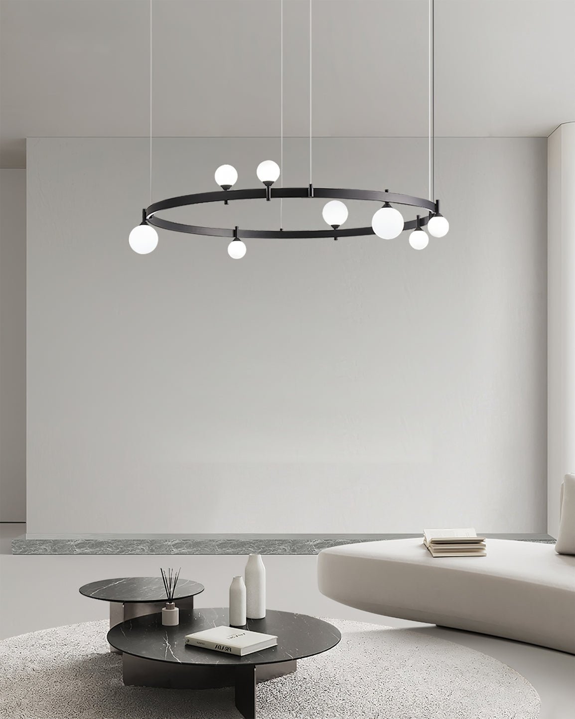 Stant Circular Chandelier - Lumpaz