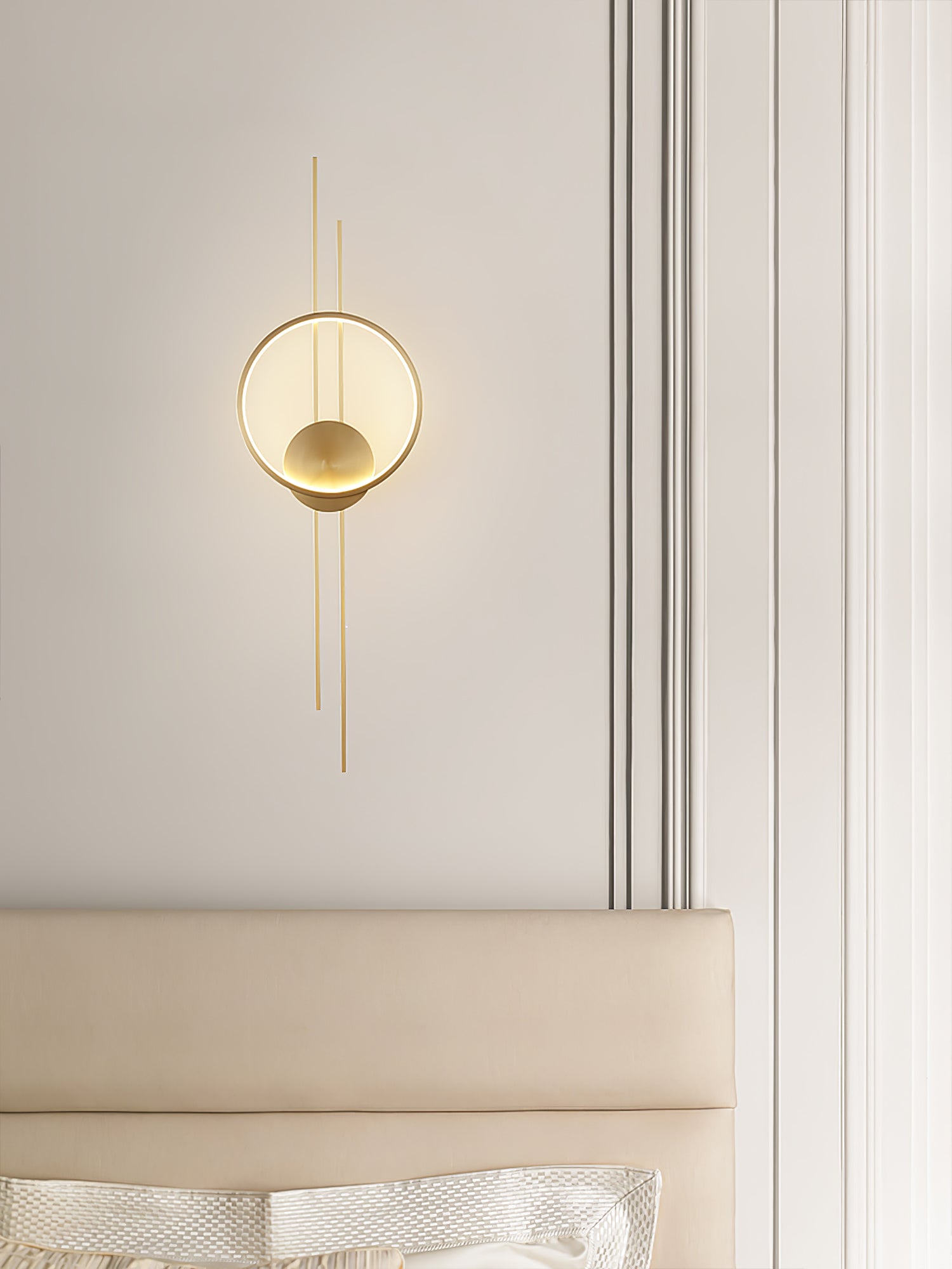 Circle And Line Wall Lamp - Lumpaz