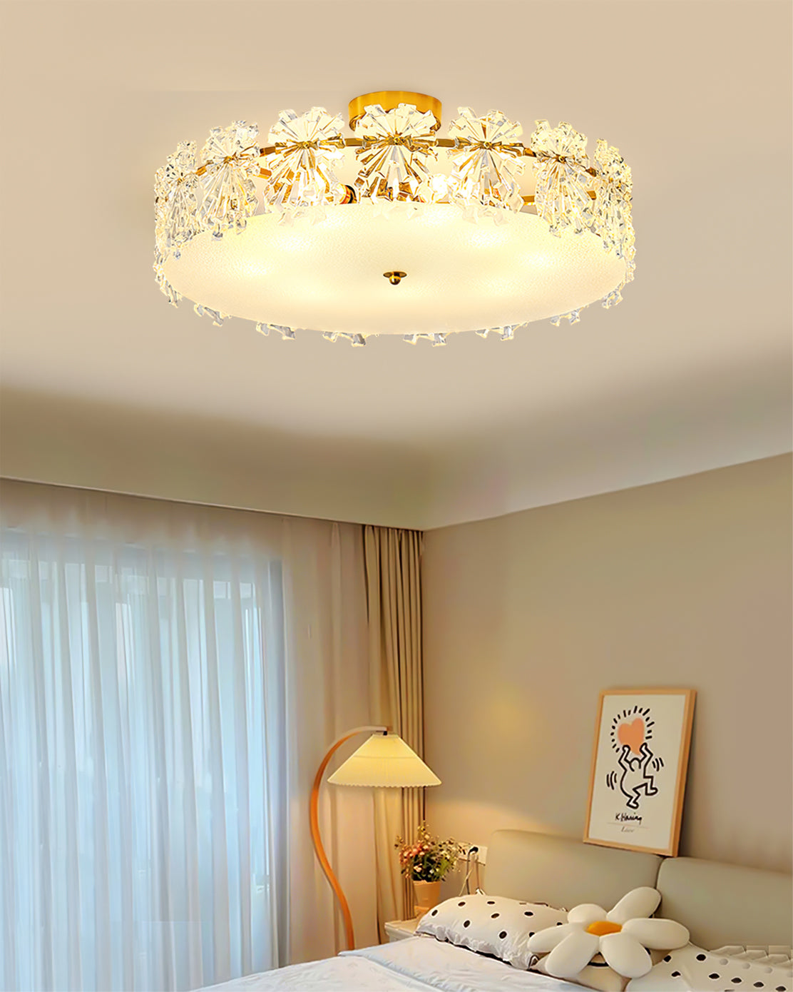 Snowflake Ceiling Lamp - Lumpaz