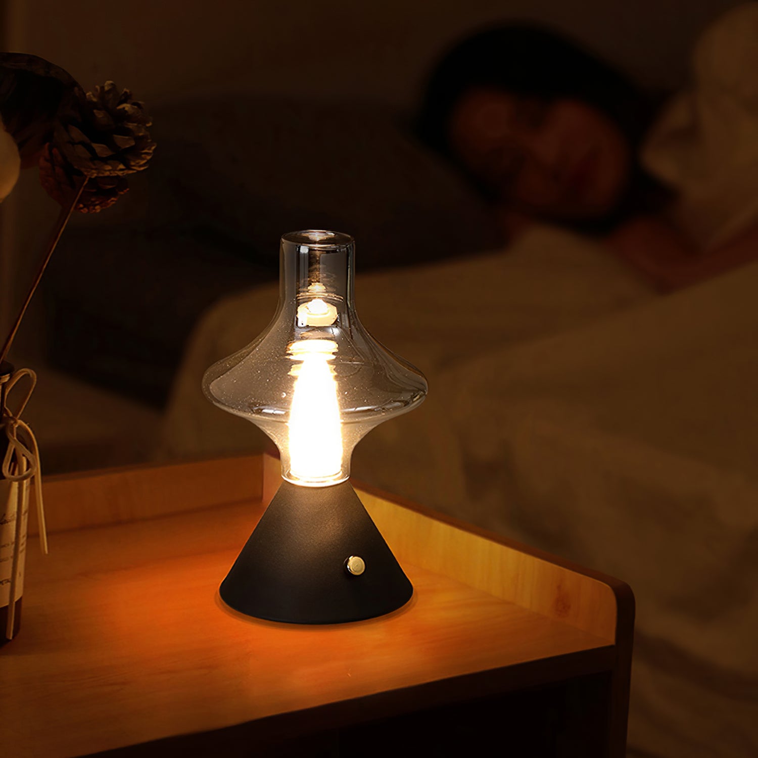 Theater Built-in Battery Table Lamp - Lumpaz