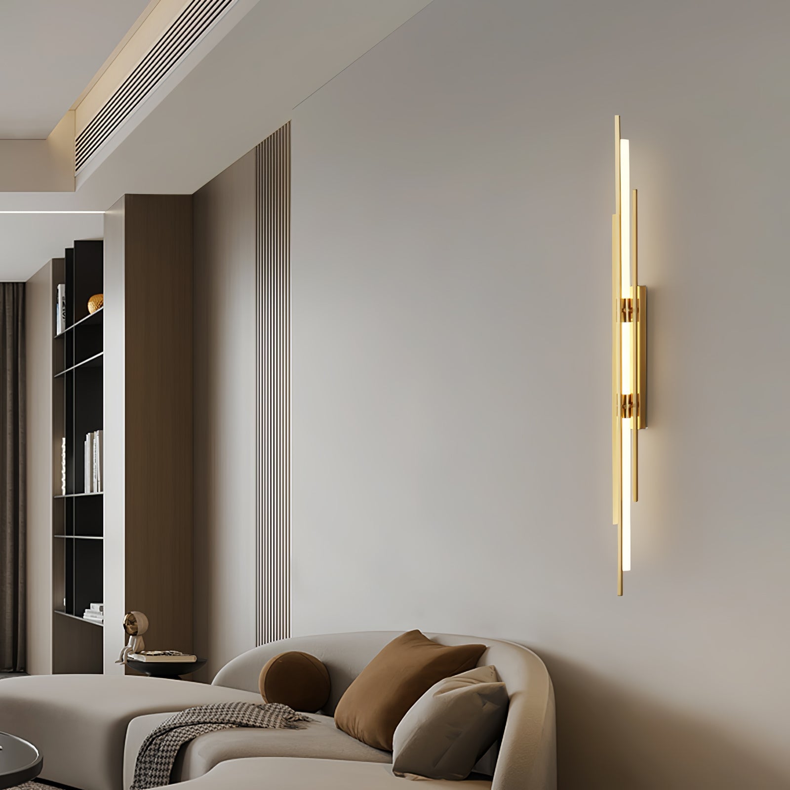 Brass Line Wall Lamp - Lumpaz