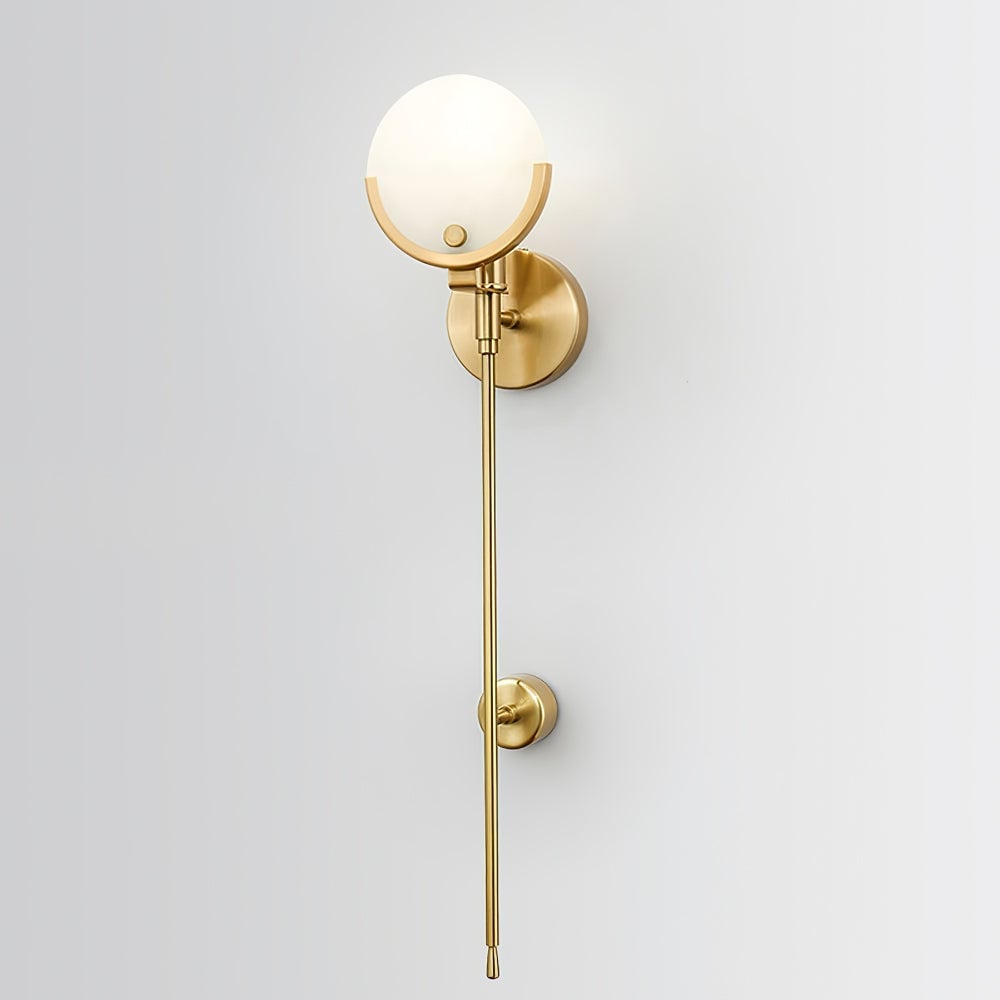 Ava Brass Wall Lamp - Lumpaz