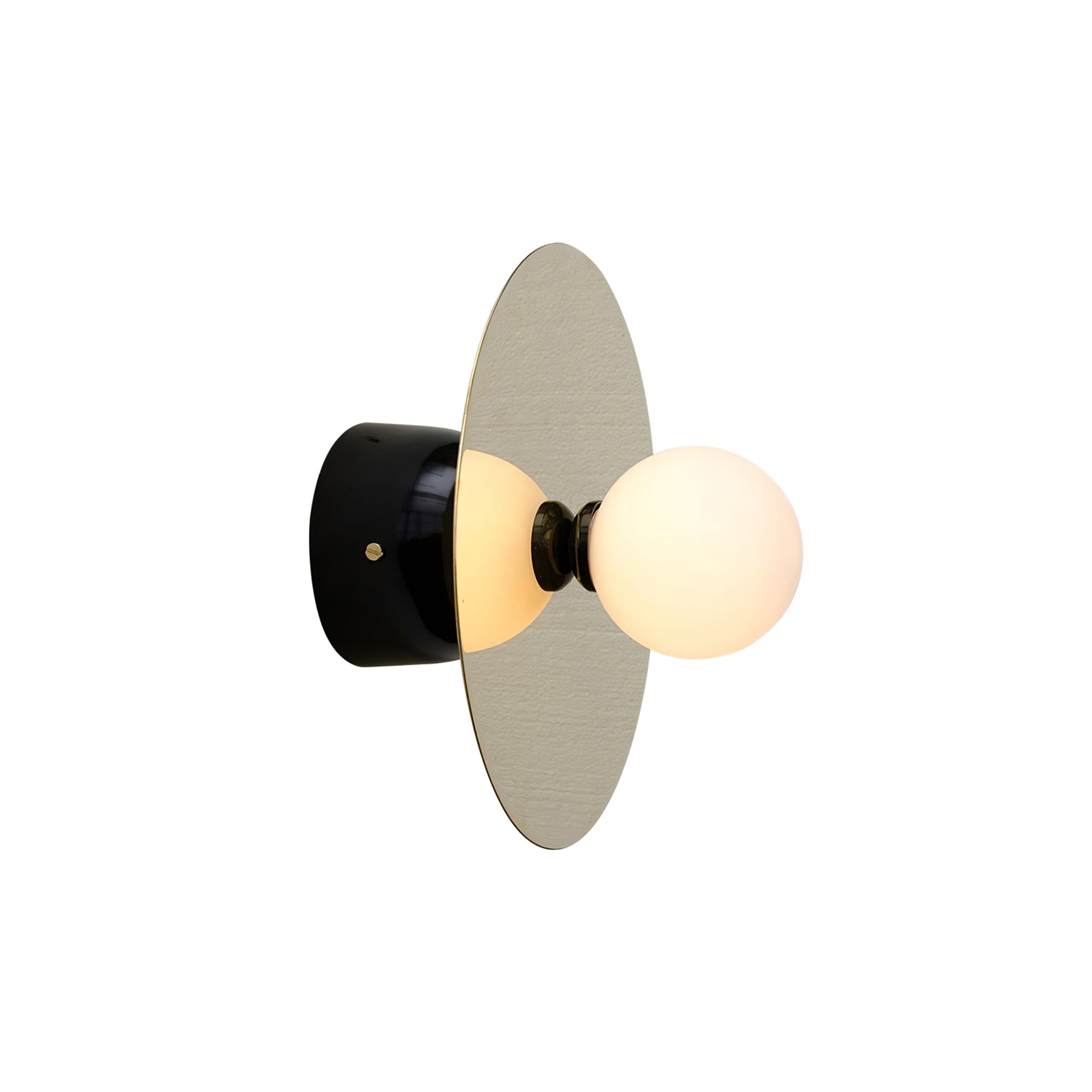 Disc And Sphere Wall Lamp - Lumpaz