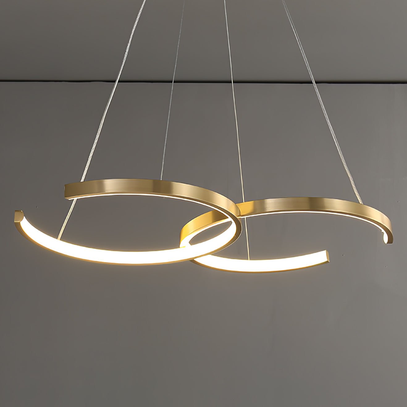 Double Rings Pendant Light - Lumpaz
