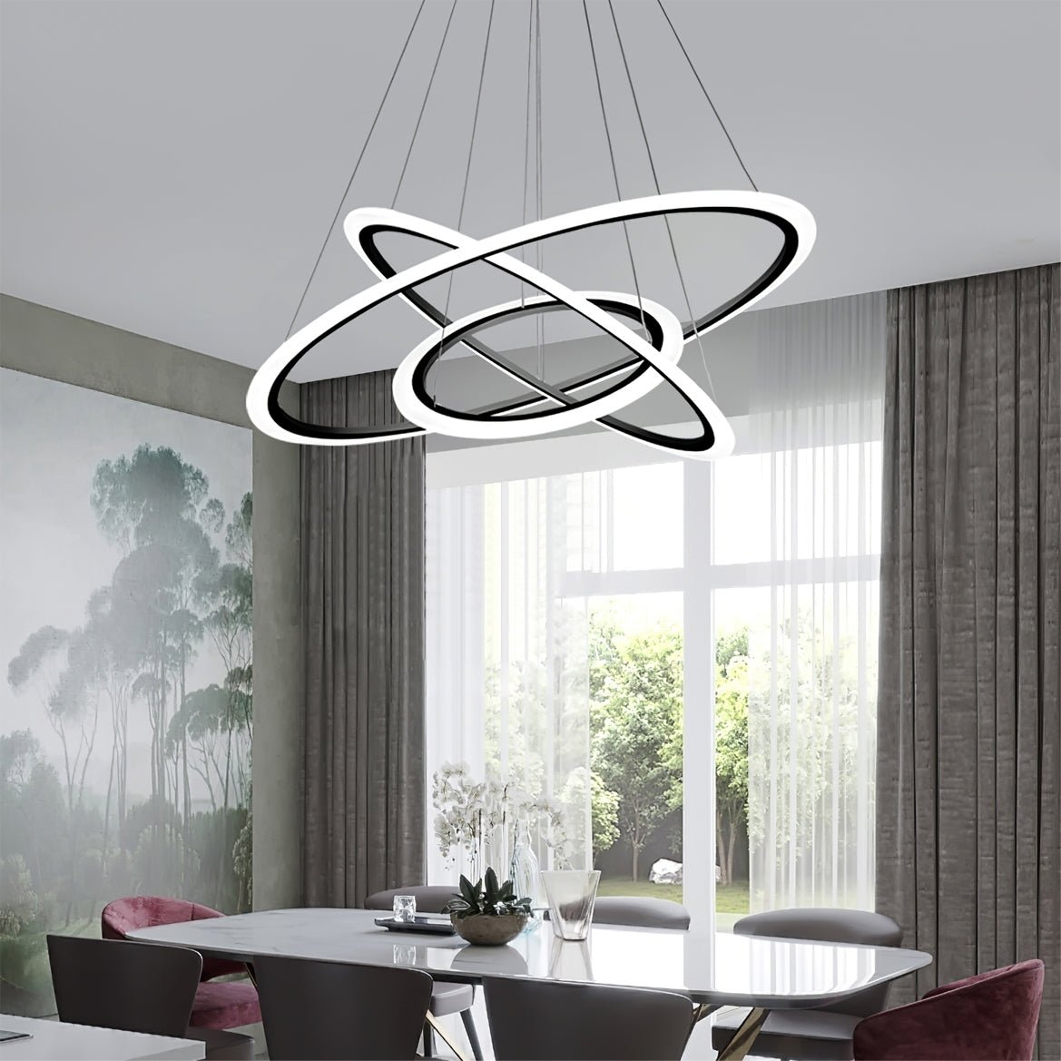 Circular Ring Chandelier - Lumpaz