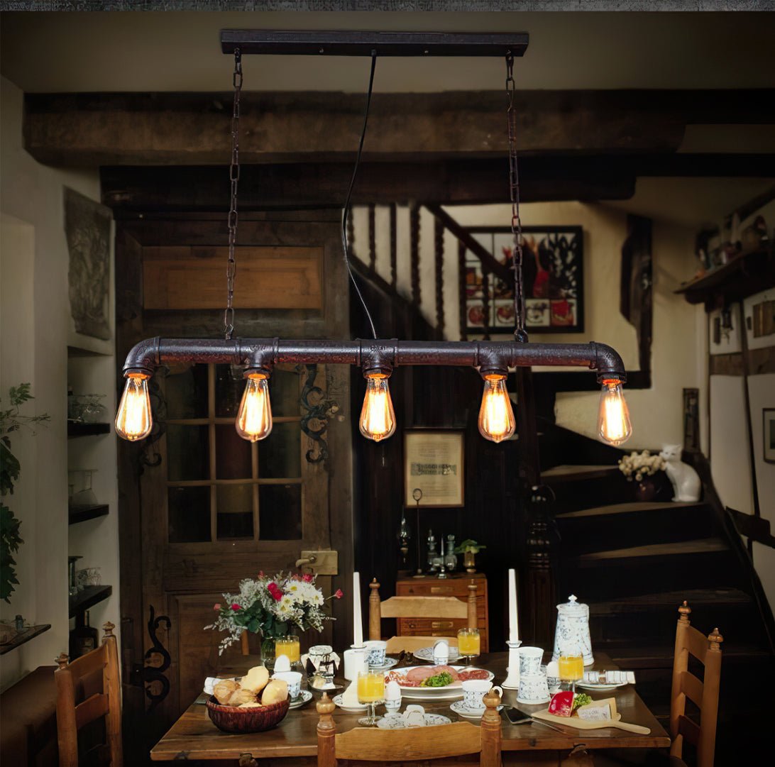 American Vintage Loft Chandelier - Lumpaz