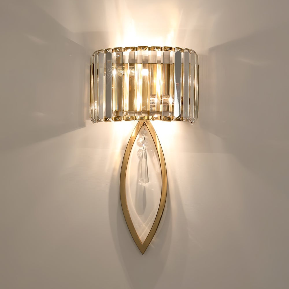 Arc Prismatic Crystal Wall Lamp - Lumpaz