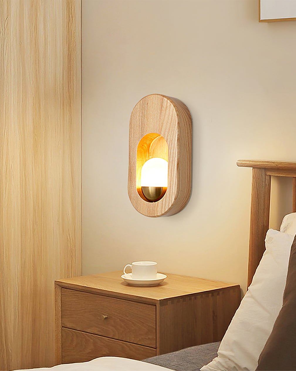 Egg Chaymae Wall Lamp - Lumpaz