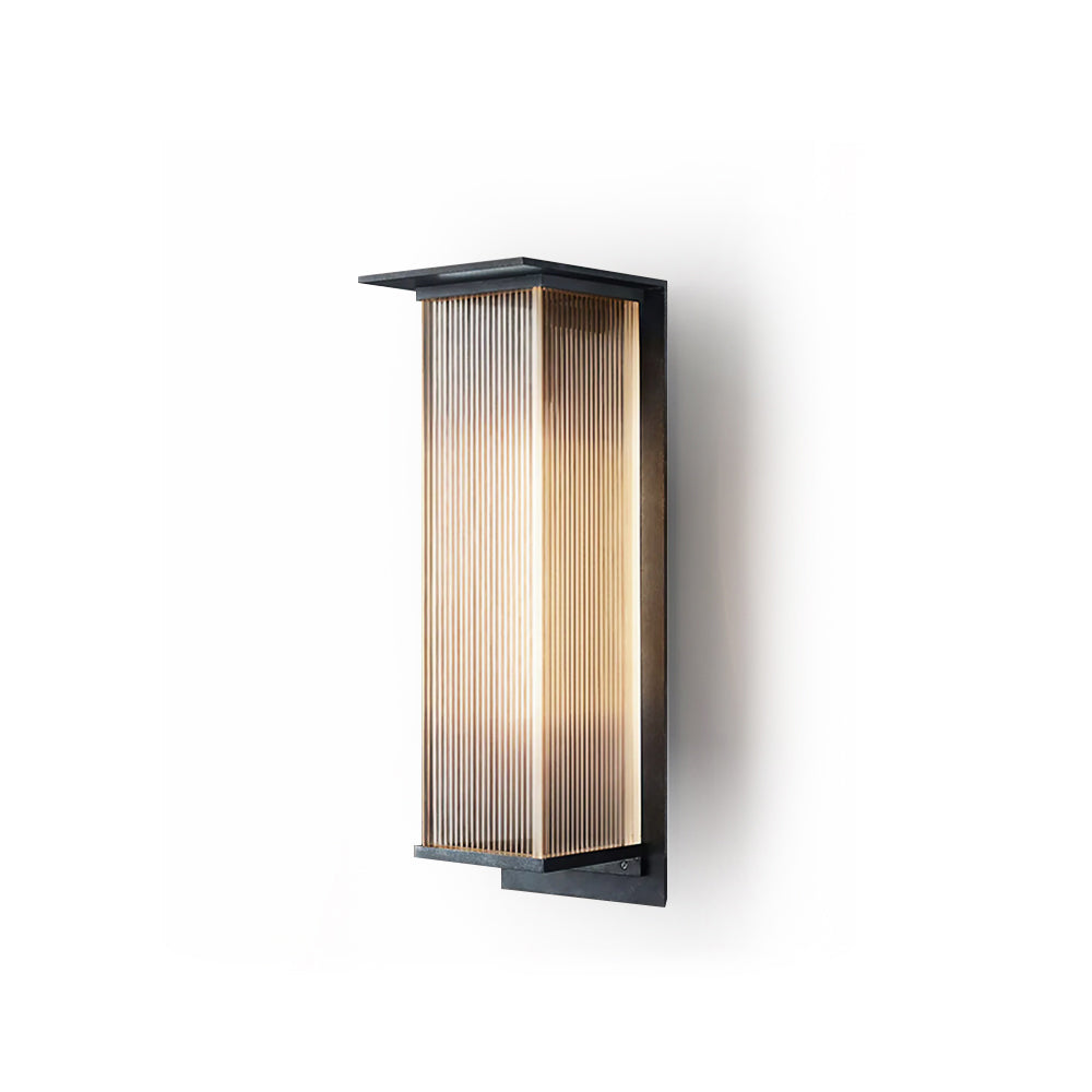 Oleron Box Outdoor Wall Lamp - Lumpaz