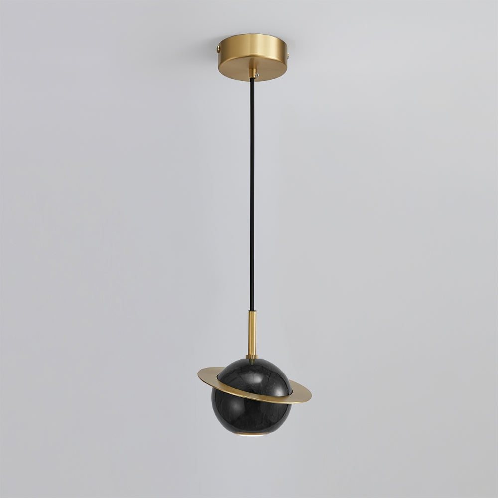 Marble Sphere Pendant Lamp - Lumpaz