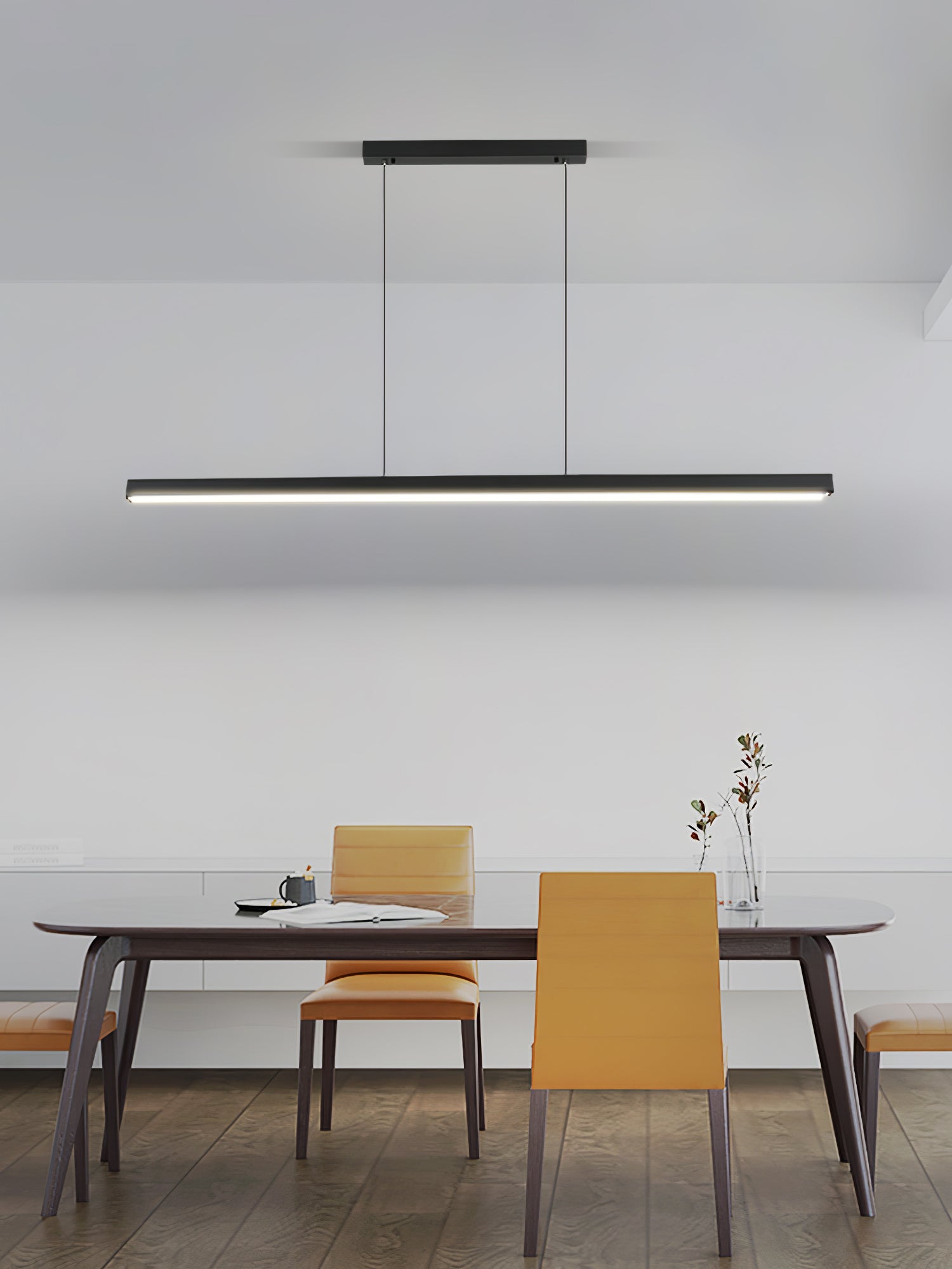 Edge Linear Island Chandelier - Lumpaz