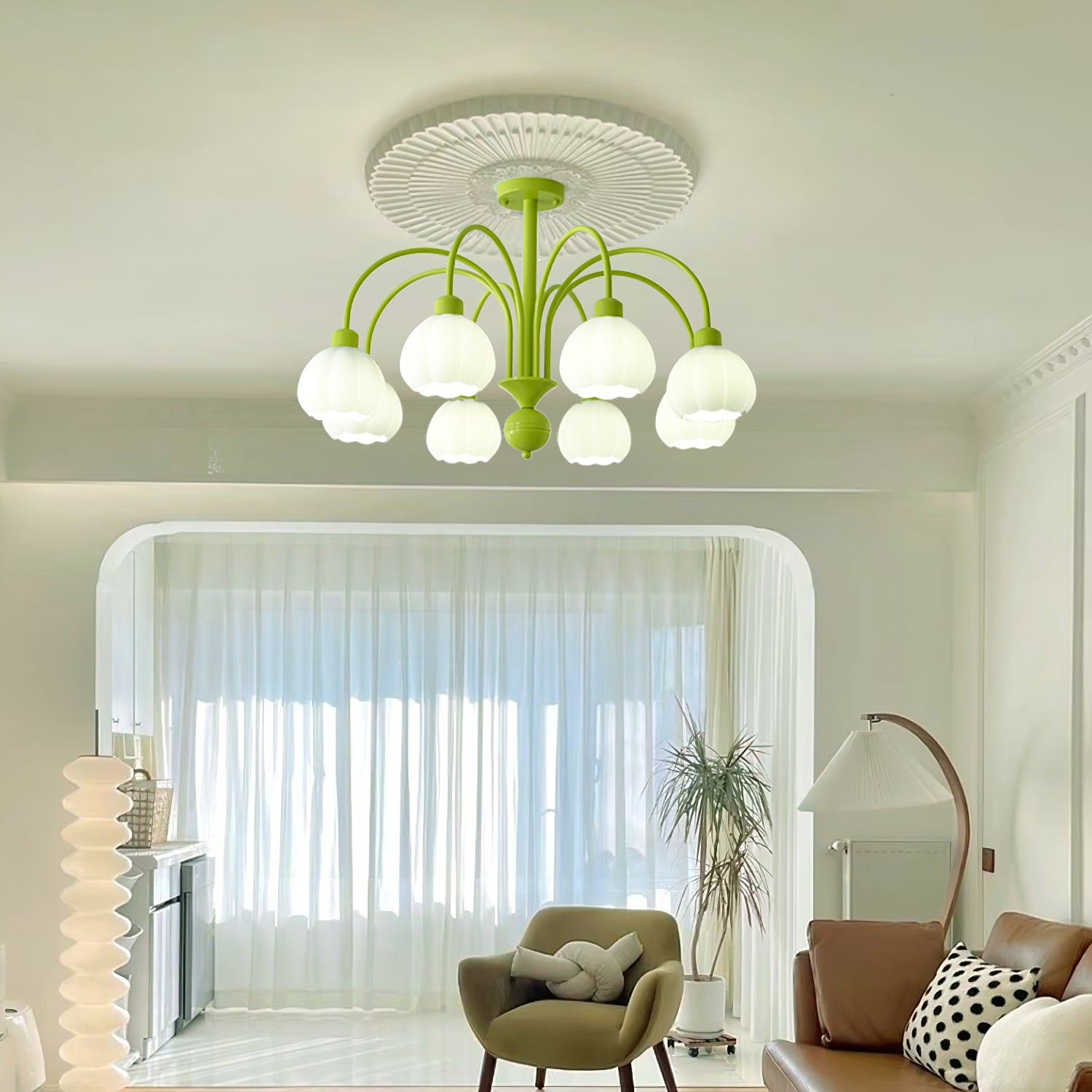 Lustra Flower Chandelier - Lumpaz