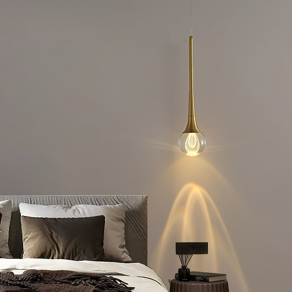 Teardrop Crystal Pendant Light - Lumpaz