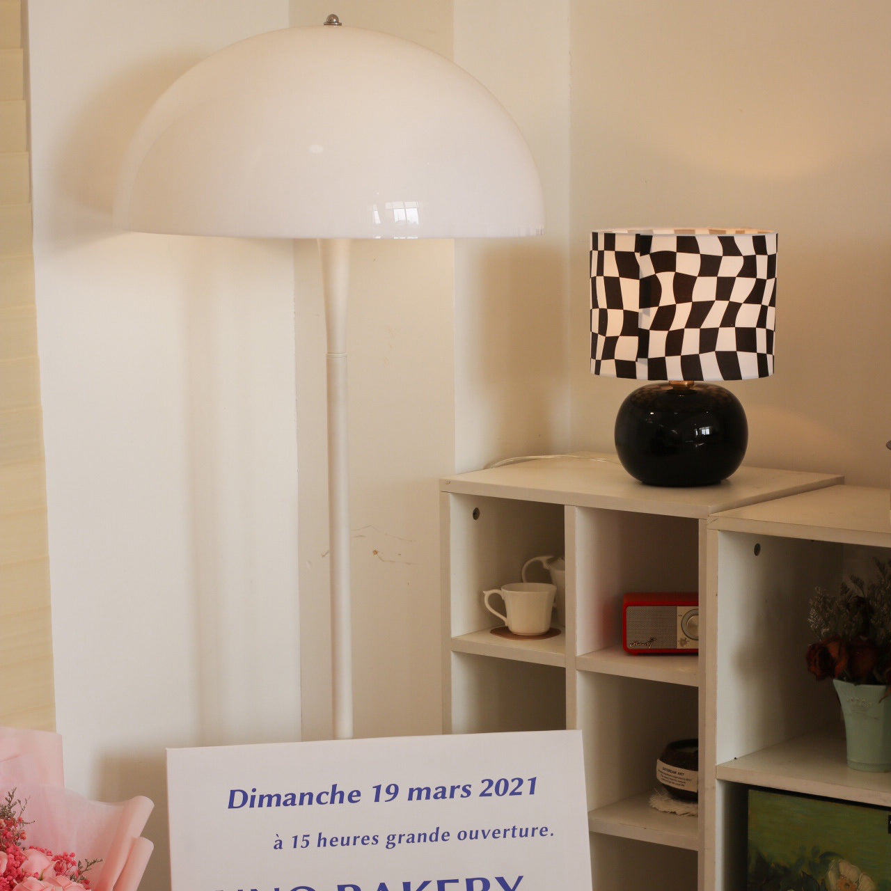 Checkerboard Table Lamp - Lumpaz