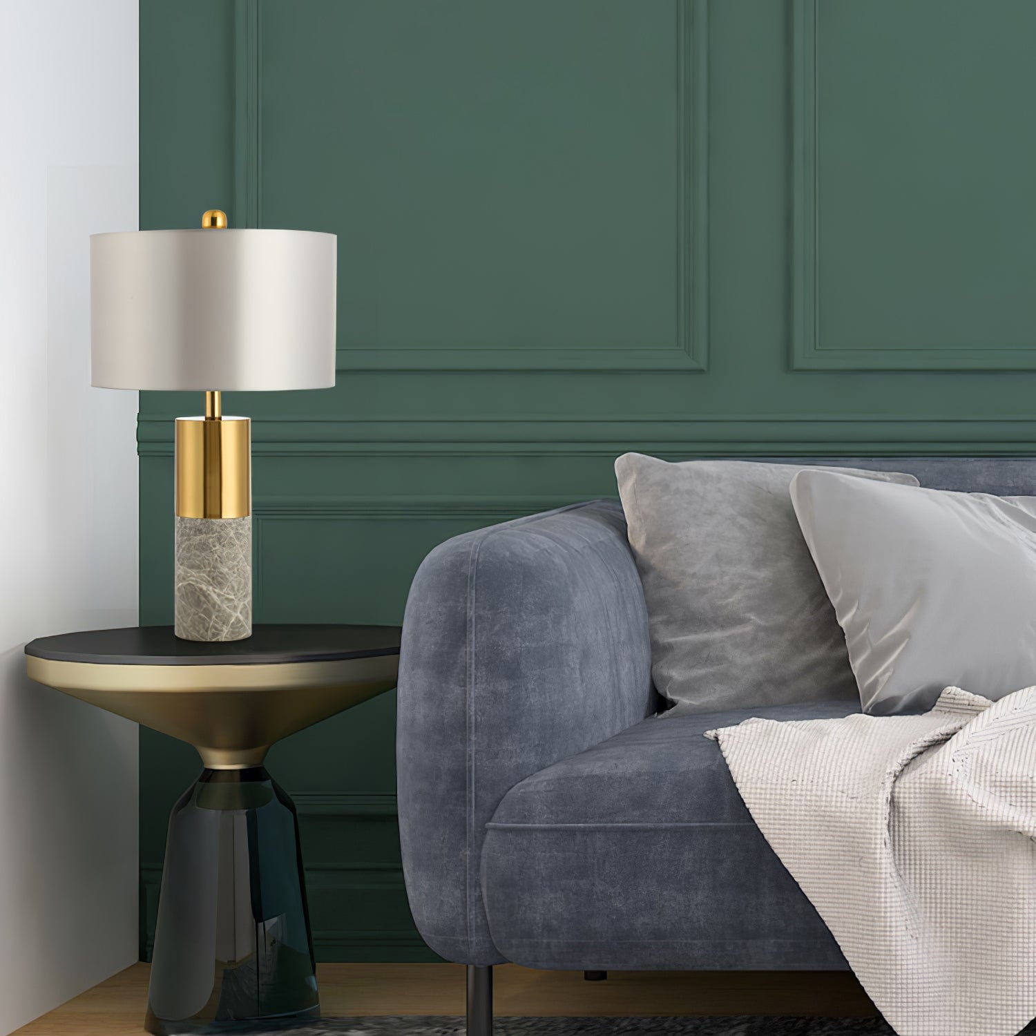 Cairo Marble Table Lamp - Lumpaz