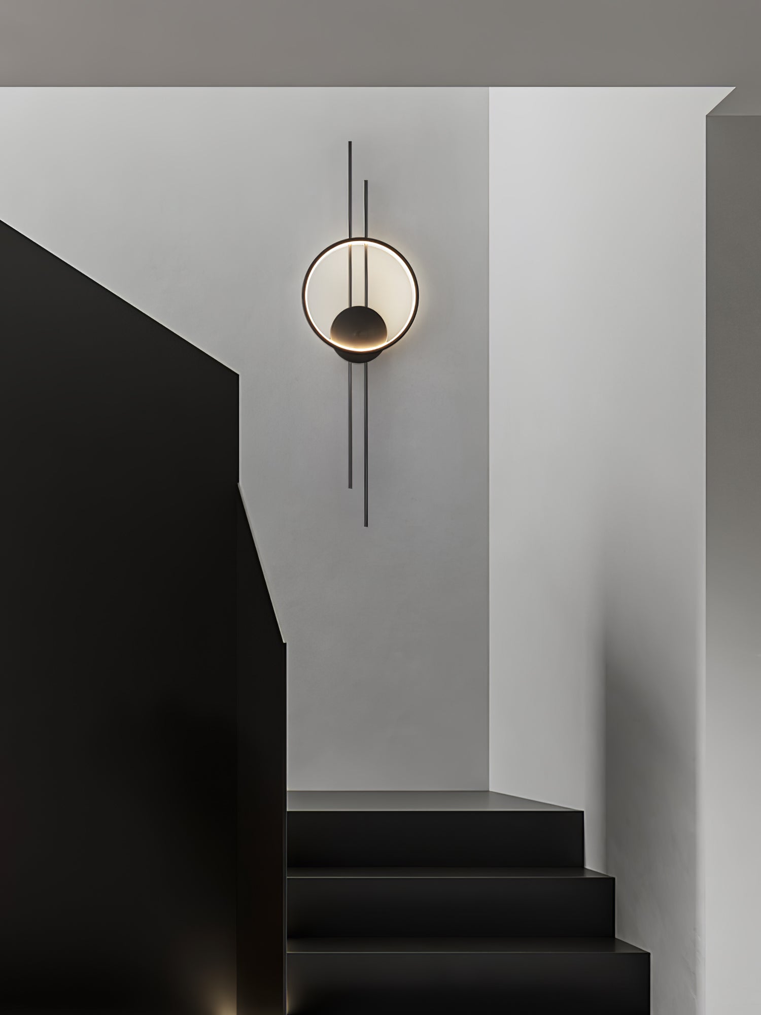 Circle And Line Wall Lamp - Lumpaz