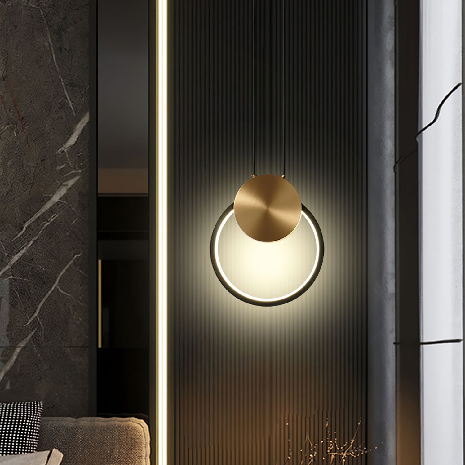 Ring Hanging Pendant Light - Lumpaz
