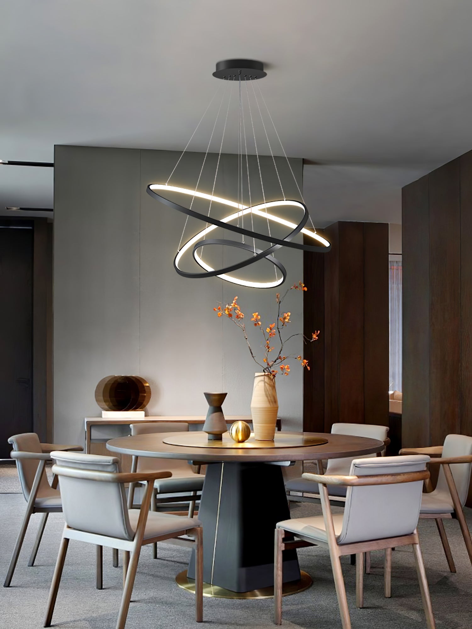 Floating Ring Chandelier - Lumpaz
