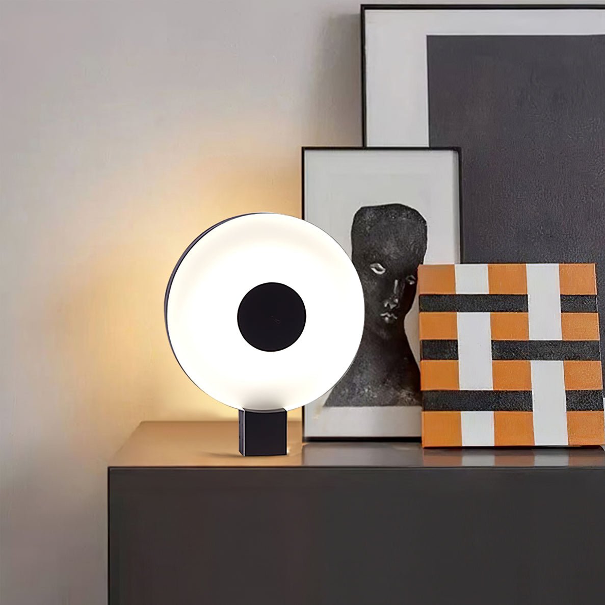 Round Flying Saucer Table Lamp - Lumpaz
