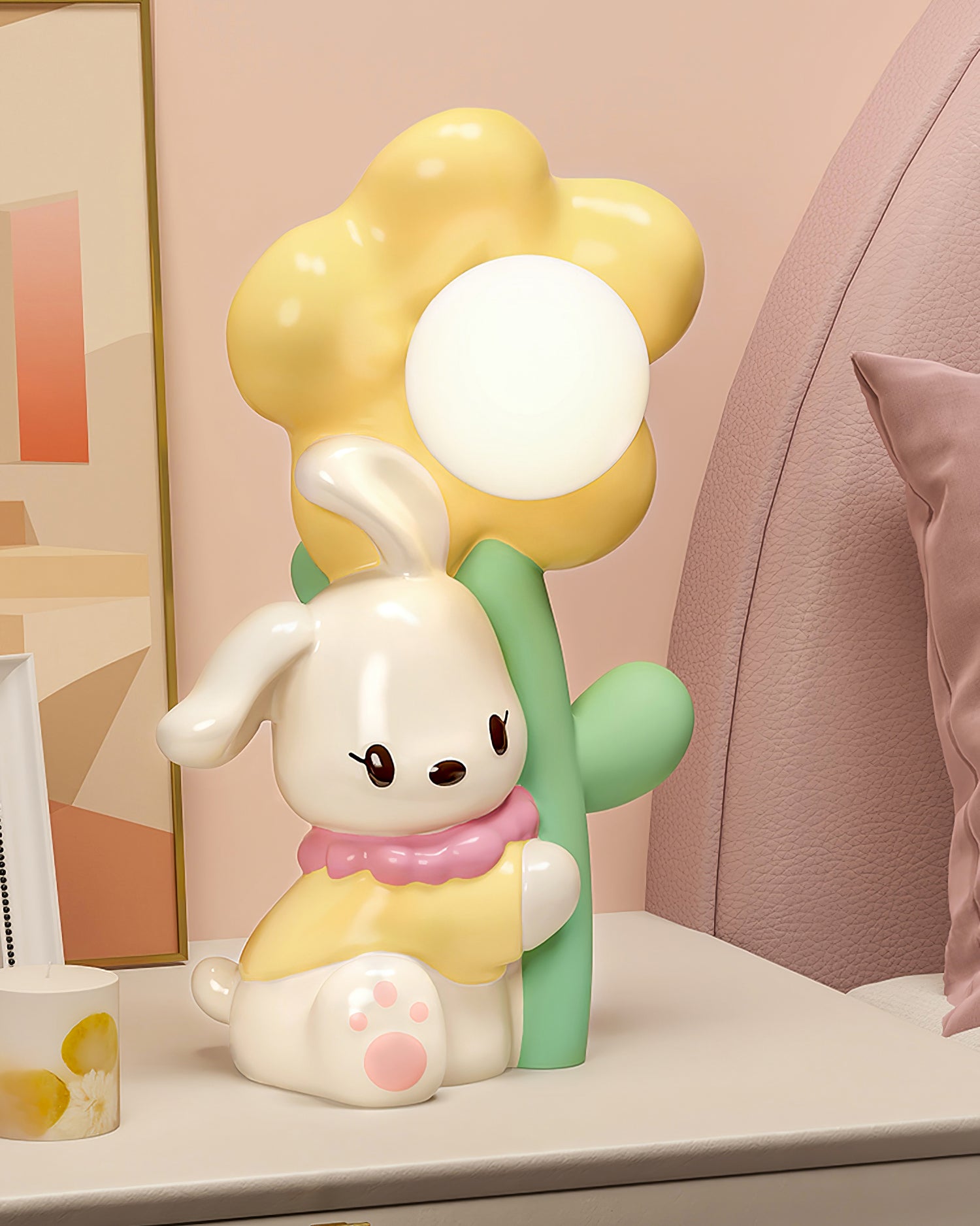 Bunny Flower Table Lamp - Lumpaz