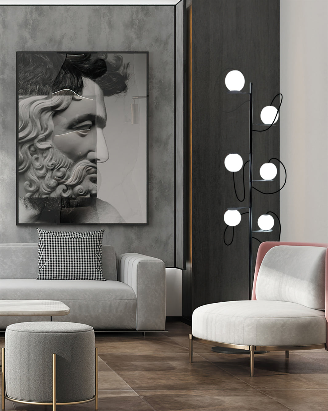 Hubble Bubble Floor Lamp - Lumpaz