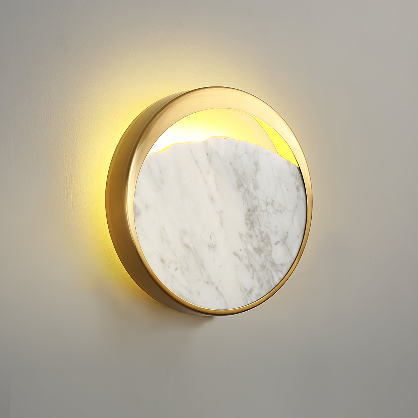 Eclipse Marble Wall Lamp - Lumpaz