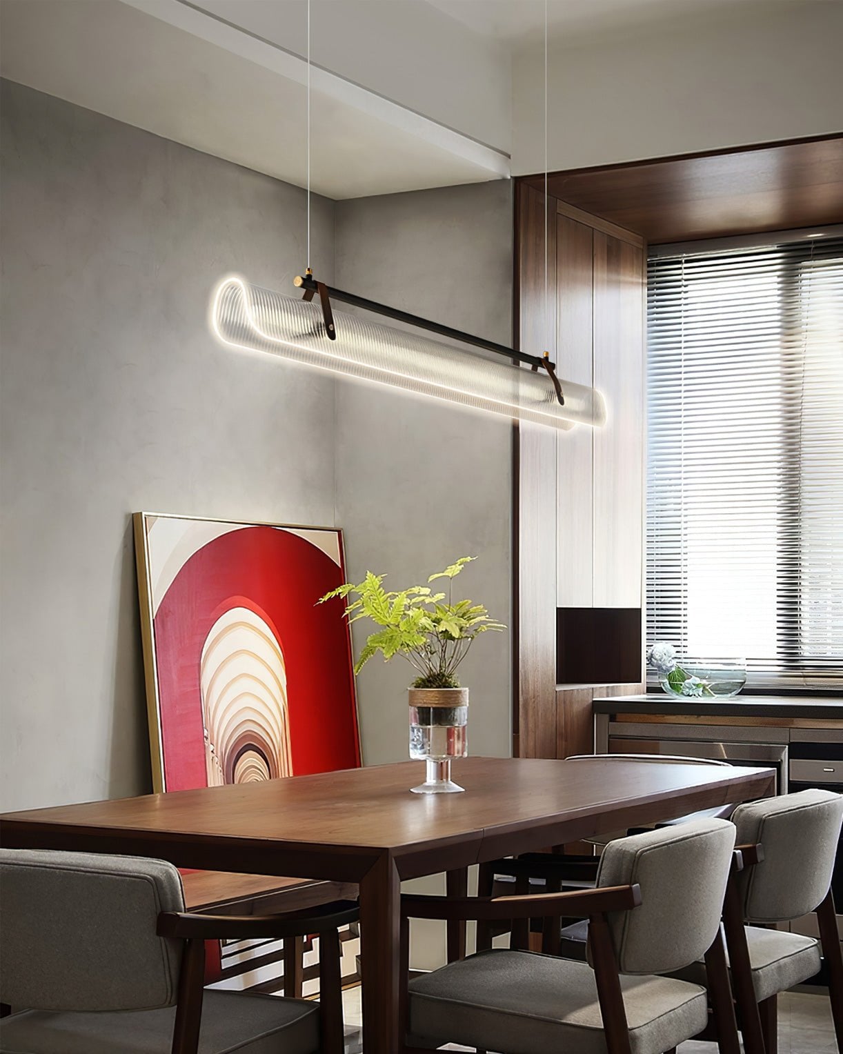 Nami Linear Chandelier - Lumpaz