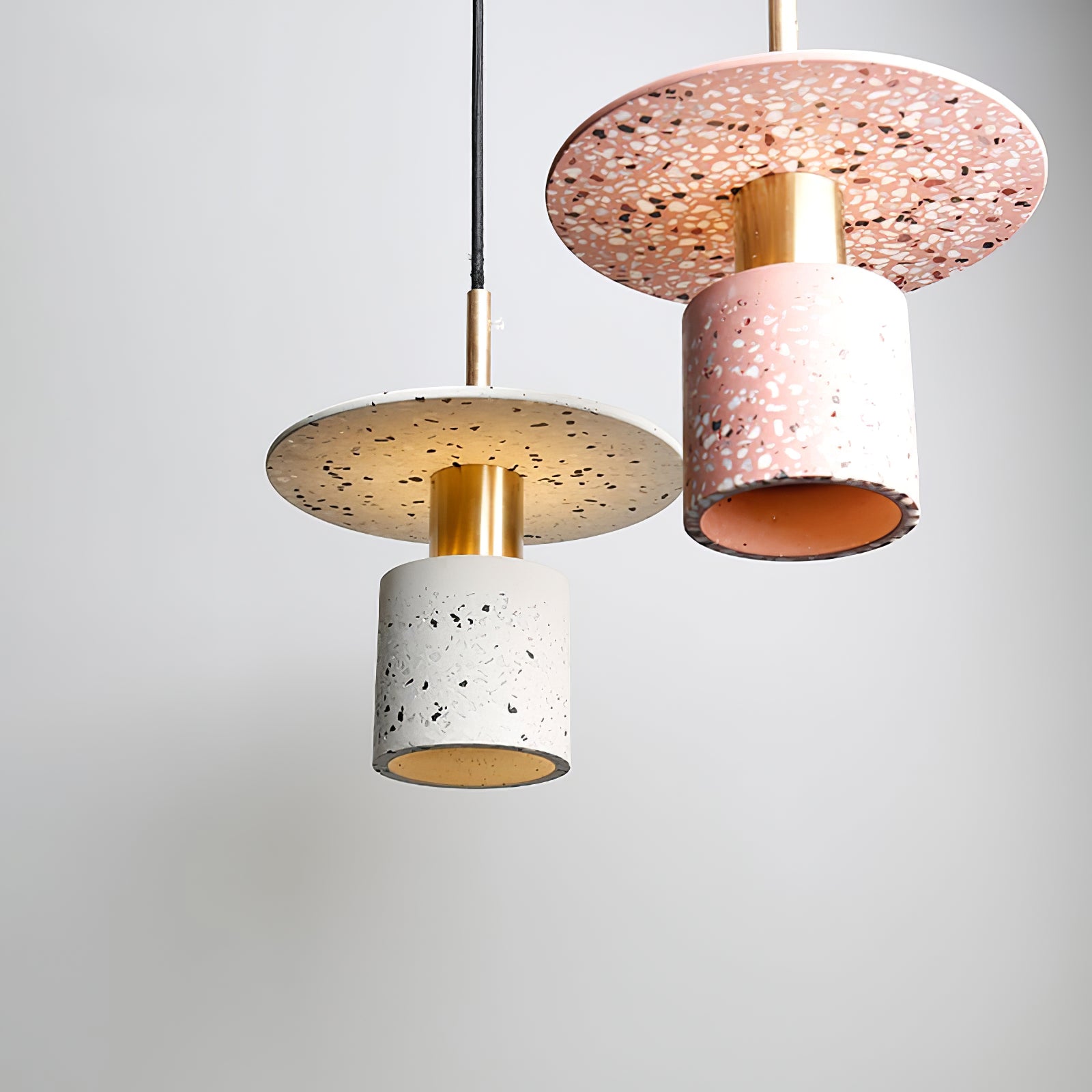Terrazzo Drop Pendant Lamp - Lumpaz