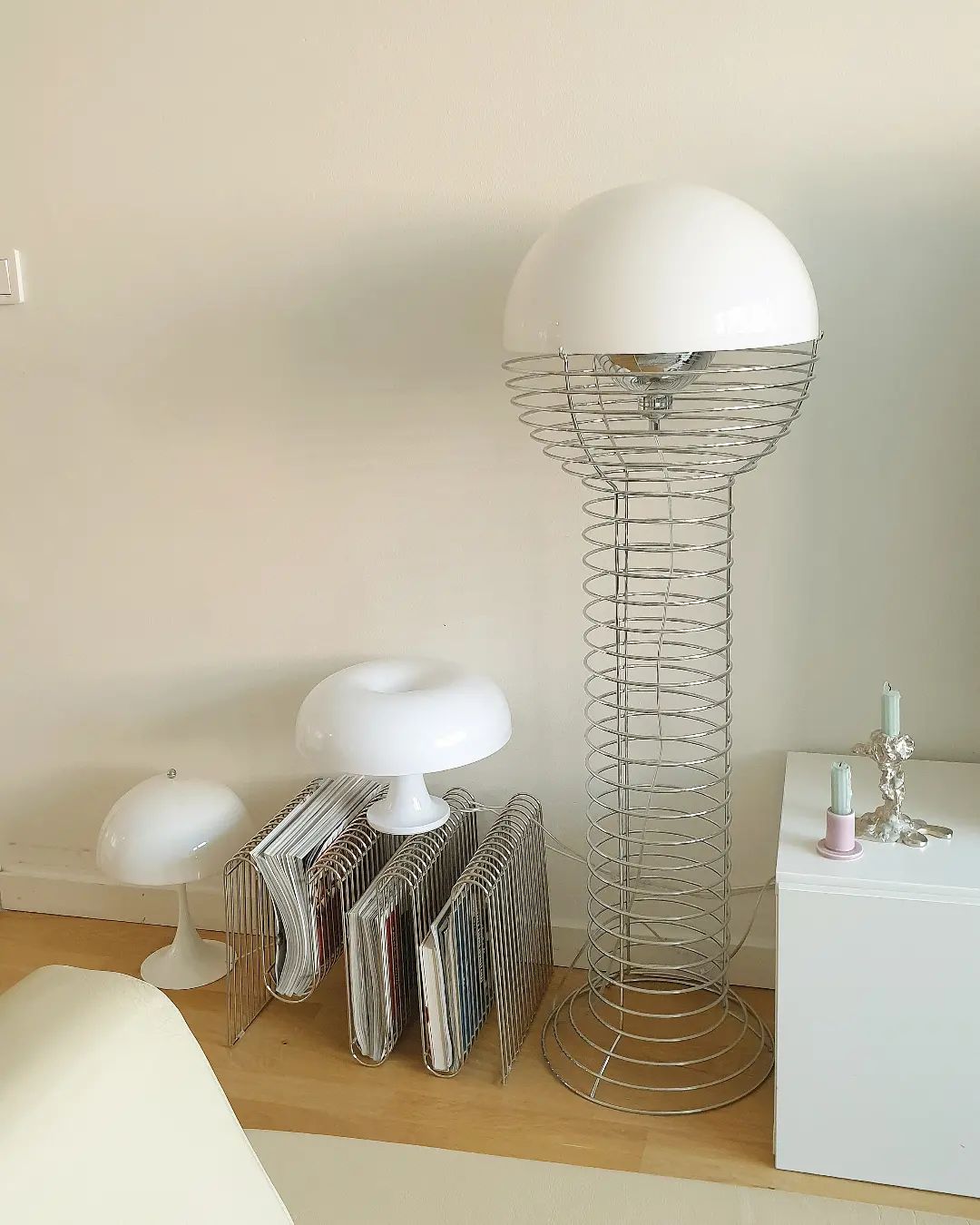 Wire Floor Lamp - Lumpaz
