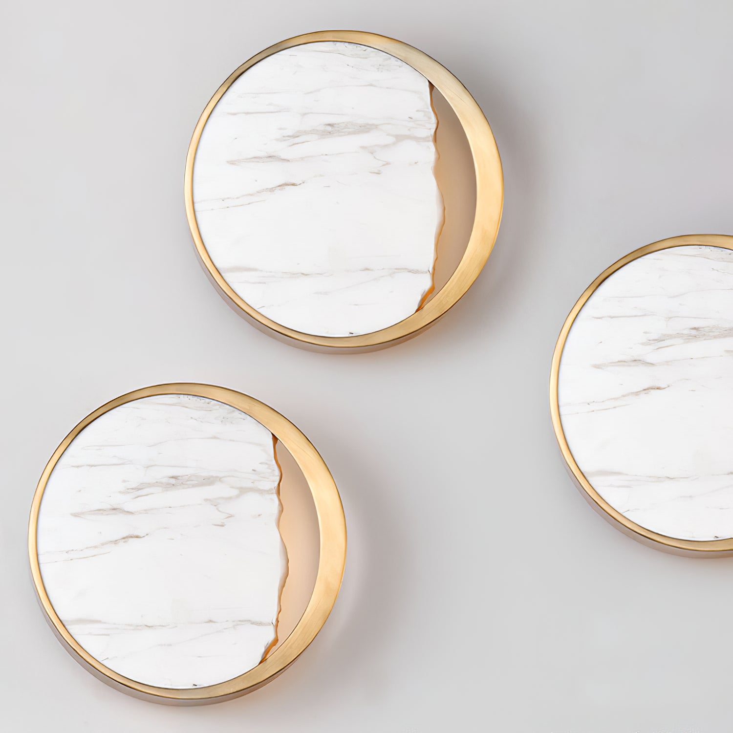 Eclipse Marble Wall Lamp - Lumpaz