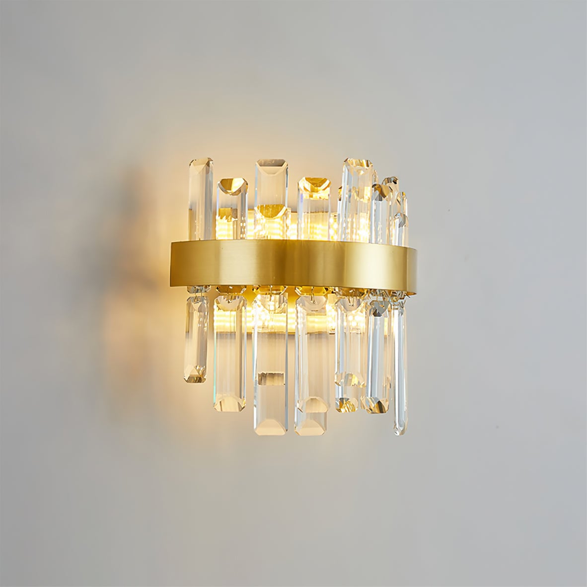 Crystal Statement Wall Lamp - Lumpaz