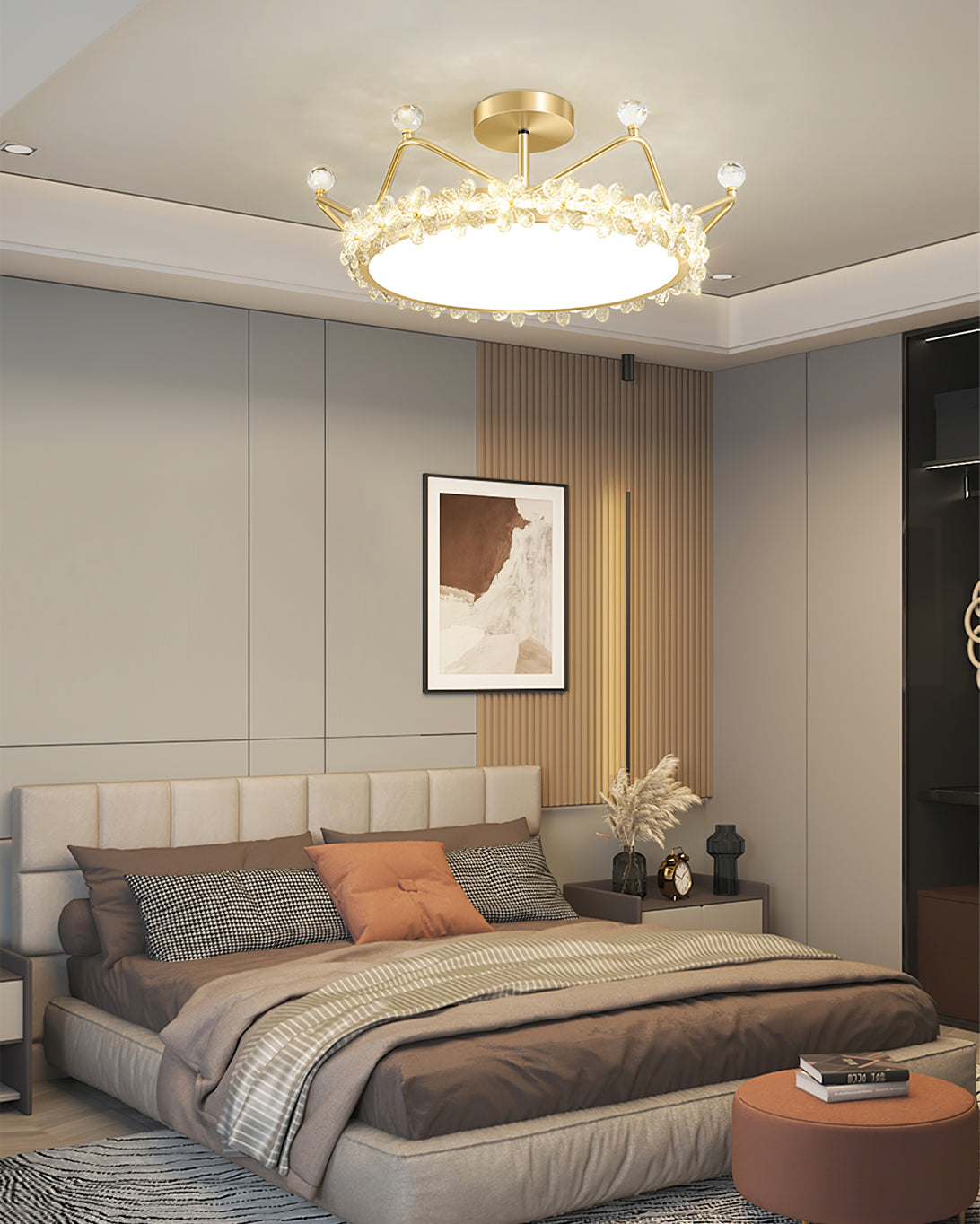 Petal Crown Ceiling Lamp - Lumpaz