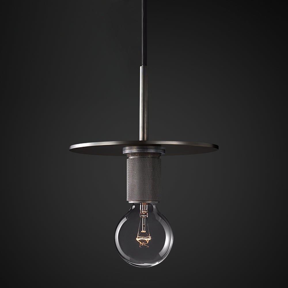Armed Brass Pendant Lamp - Lumpaz