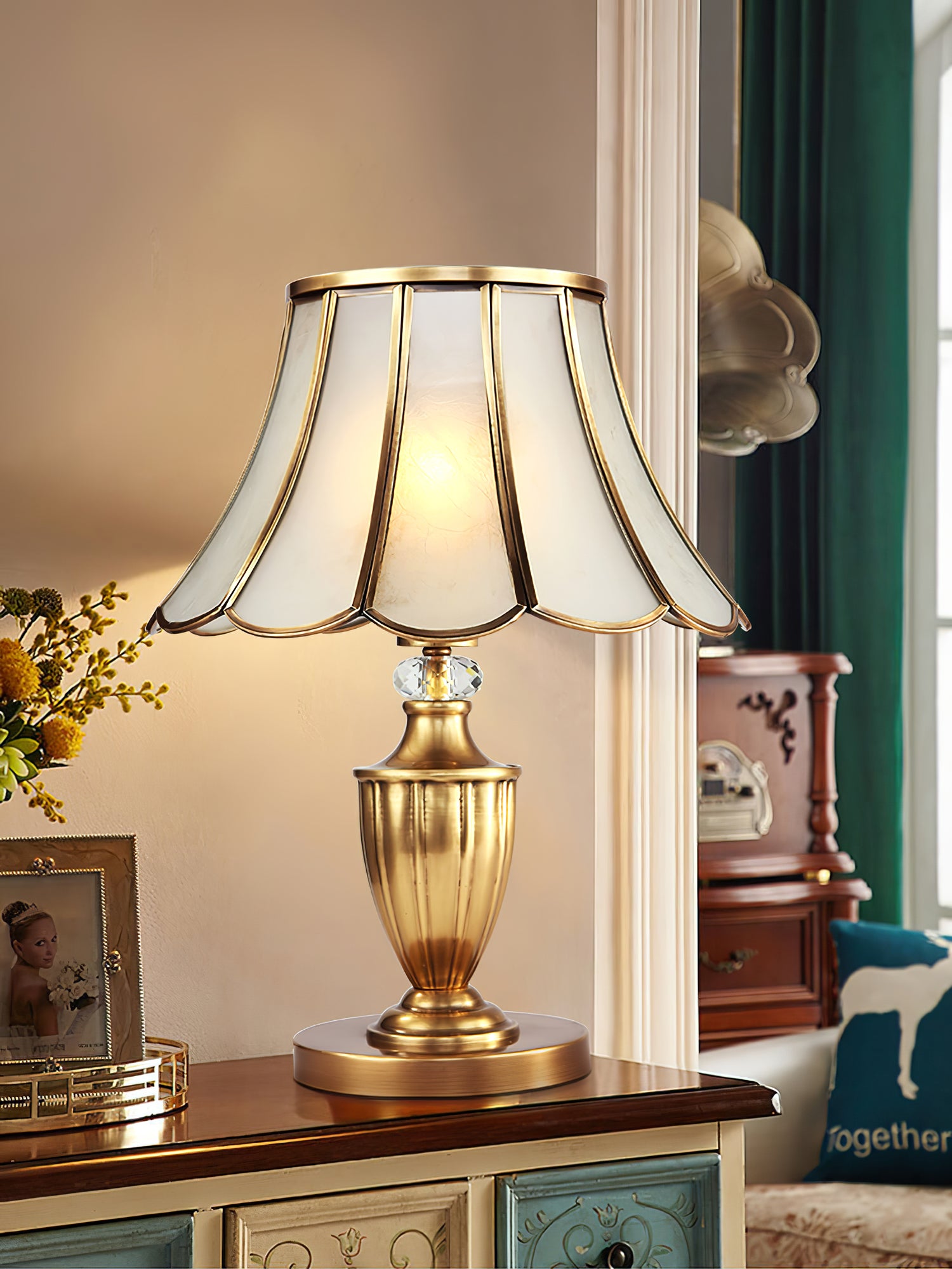 Kristall Brass Table Lamp - Lumpaz