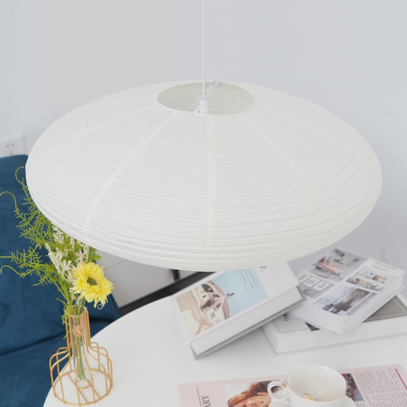 Rice Paper 15A Pendant Light - Lumpaz