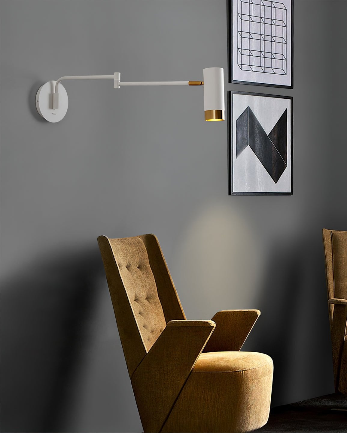 Fumi Swing Wall Lamp - Lumpaz