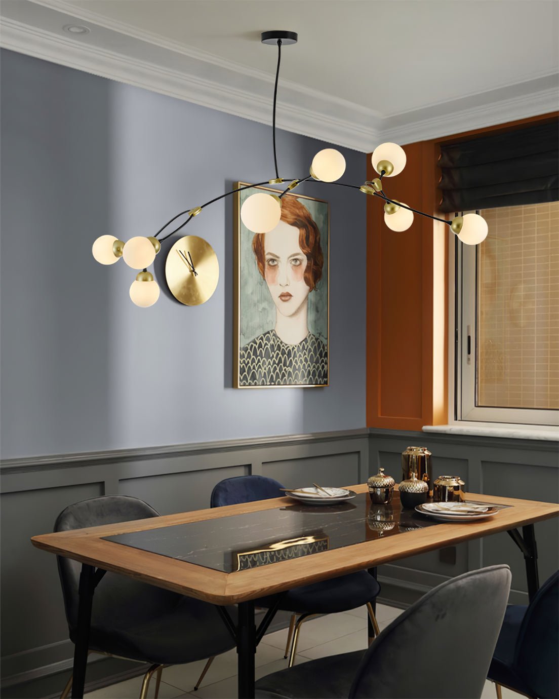 Ivy Vertical Chandelier - Lumpaz