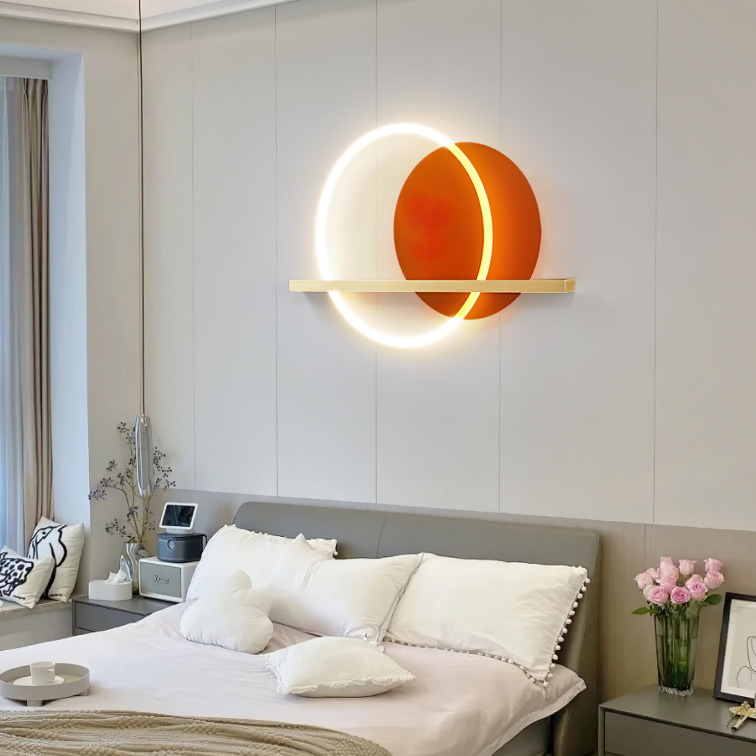 Round Cut Wall Lamp - Lumpaz