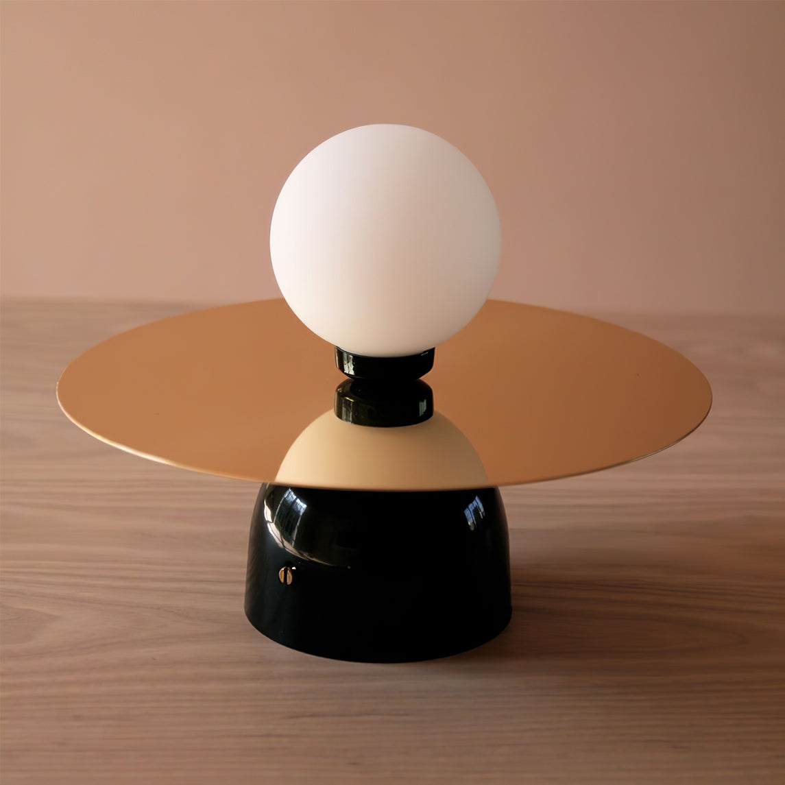 Disc And Sphere Wall Lamp - Lumpaz