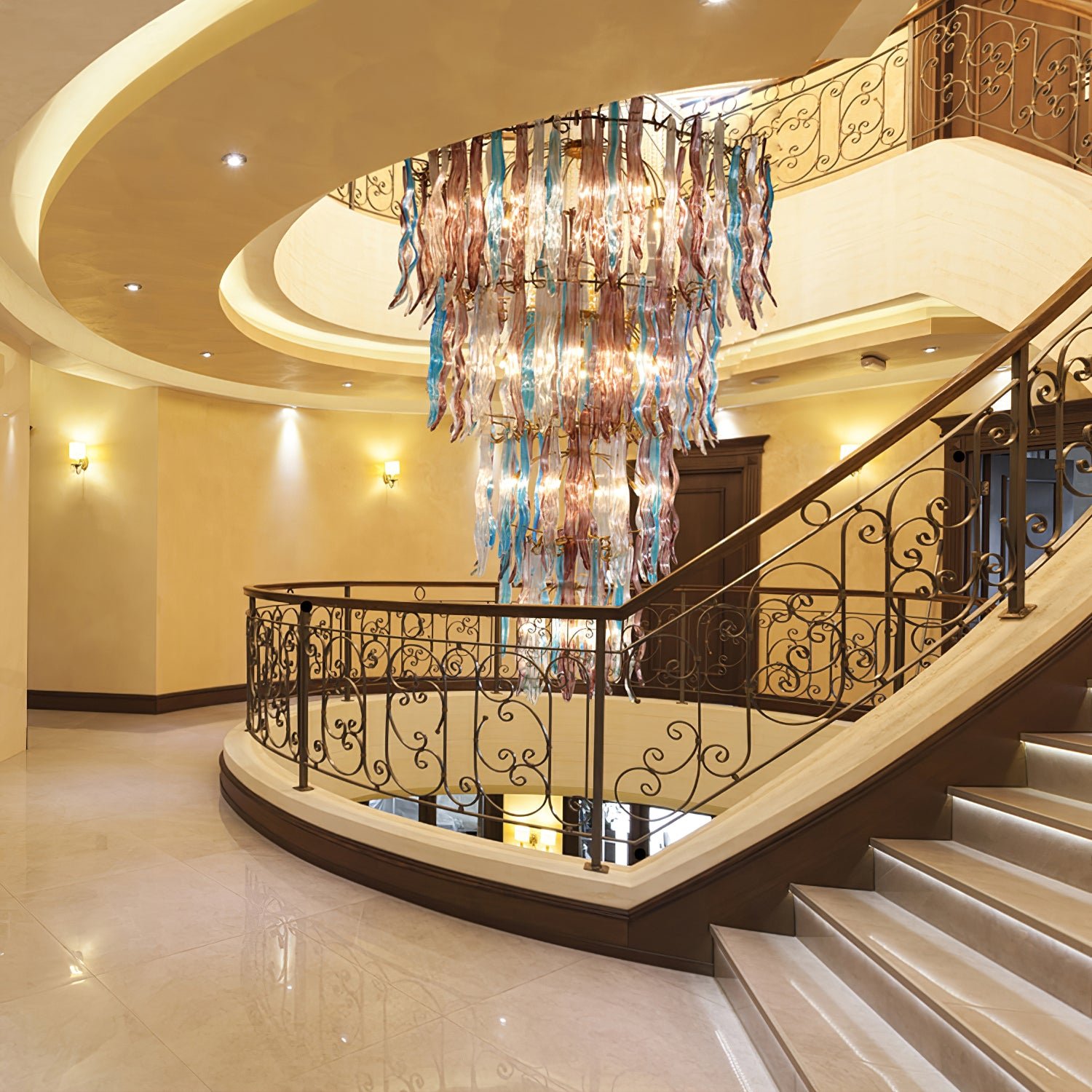 Waterfall Chandelier - Lumpaz