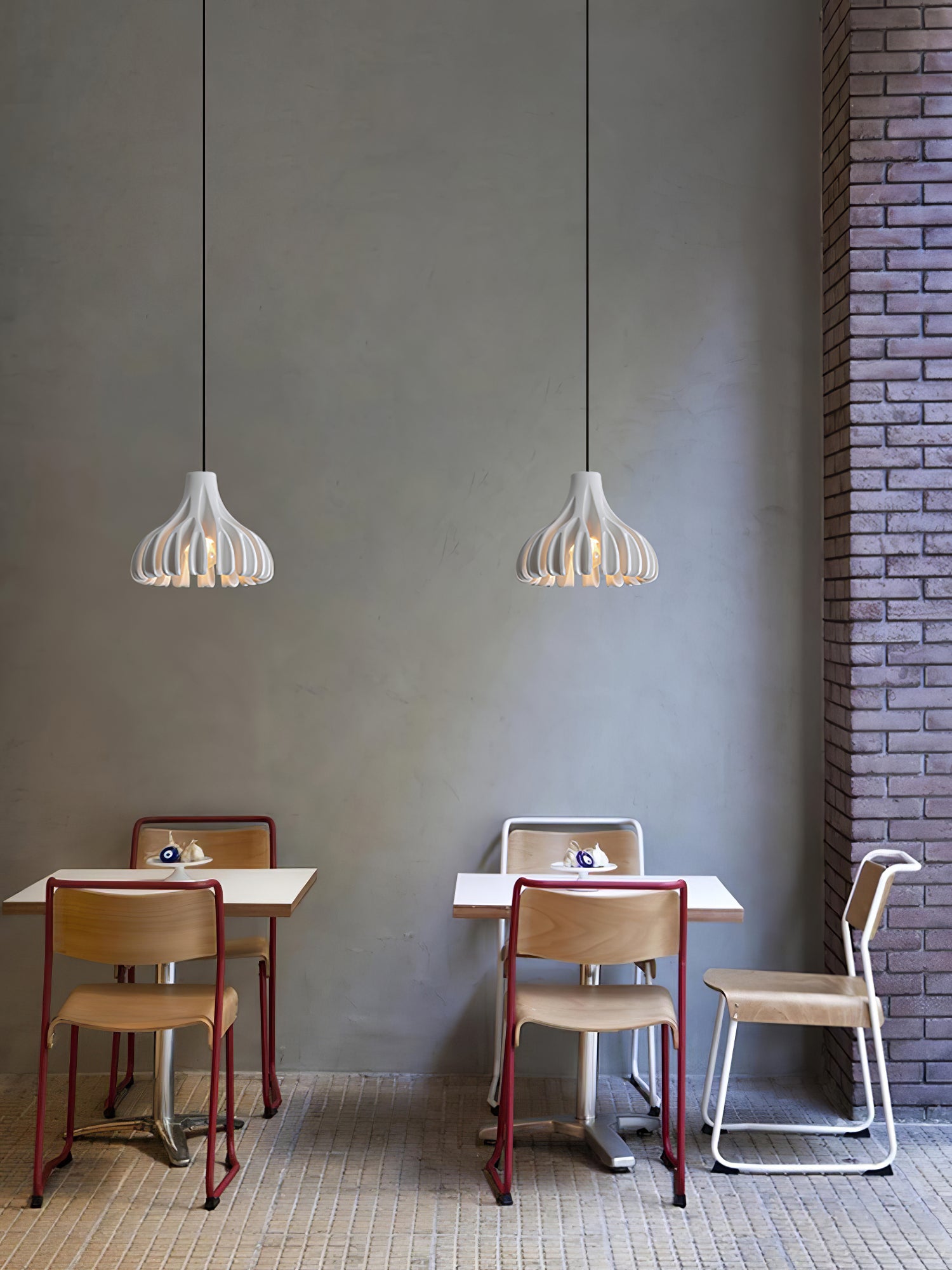 Coral Resin Pendant Lamp - Lumpaz