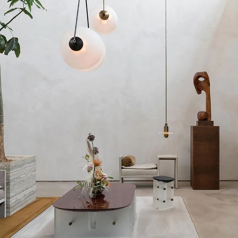 Oyster Glass Pendant Lamp - Lumpaz