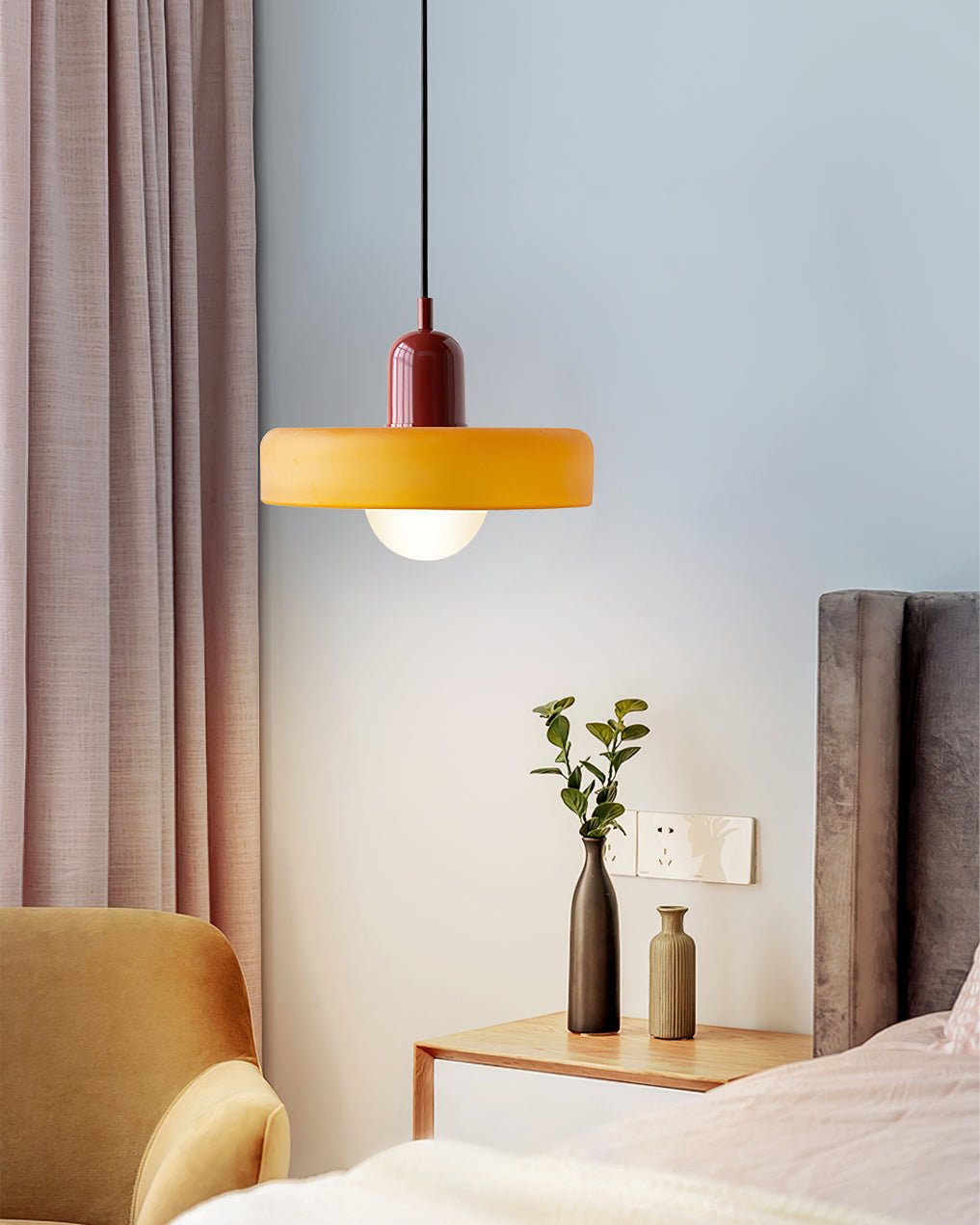 Disc Orb Pendant Lamp - Lumpaz