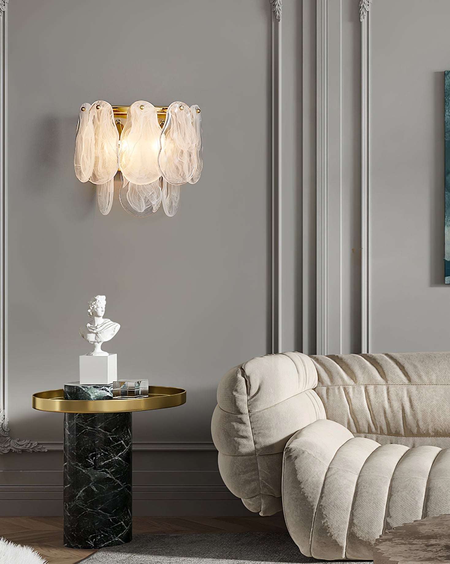 Cloud Glass Wall Lamp - Lumpaz