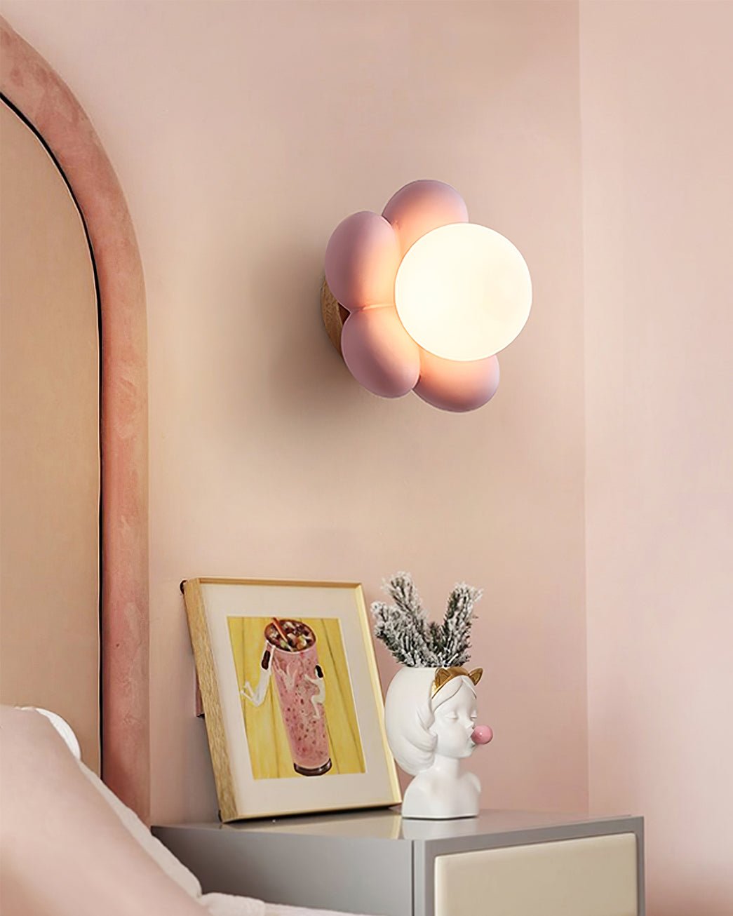 Bloom Flower Wall Lamp - Lumpaz